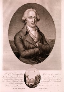 Joseph Michel Montgolfier, Luftfahrtpionier von Artist Unknown