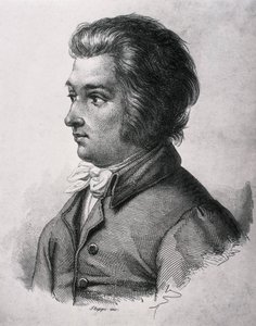 MOZART, Wolfgang Amadeus (1756-1791). Österreichischer Komponist der klassischen Musik von Artist Unknown