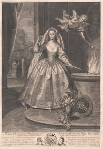 Marie Francoise Perdrigeon von Artist Unknown