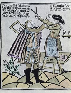 Peter I „der Große“ (Farbstich)