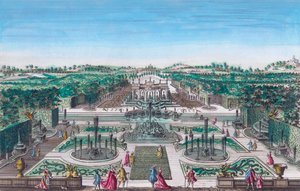Vergnügungsgärten des Königs von Spanien von Artist Unknown