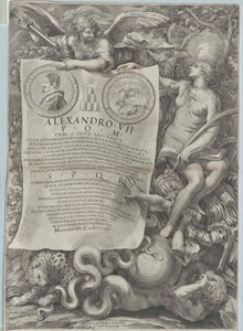 Papst Alexander VII von Artist Unknown