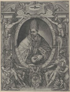Papst Paul V. von Artist Unknown