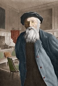 Porträt von Auguste Rodin, französischer Bildhauer von Artist Unknown