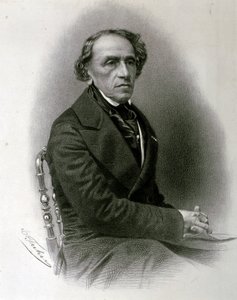 Porträt von Giacomo Mayerbeer von Artist Unknown