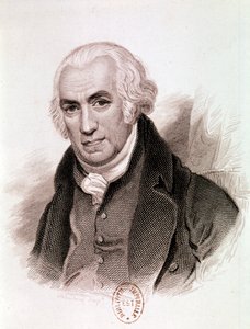 Porträt von James Watt, schottischer Erfinder, Maschinenbauingenieur und Chemiker von Artist Unknown