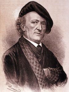 Porträt von Wilhelm Richard Wagner von Artist Unknown