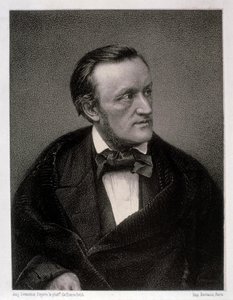 Porträt von Wilhelm Richard Wagner von Artist Unknown