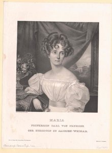Prinzessin von Sachsen-Weimar Eisenach Maria von Artist Unknown