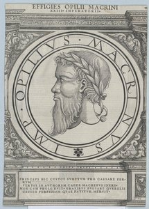 Römischer Kaiser Macrinus von Artist Unknown