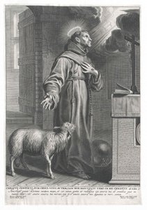 Heiliger Franz von Assisi von Artist Unknown