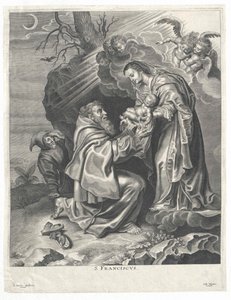 Heiliger Franz von Assisi von Artist Unknown