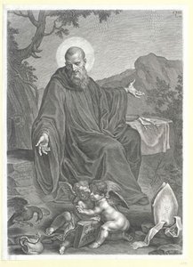Heiliger Benedikt von Nursia von Artist Unknown