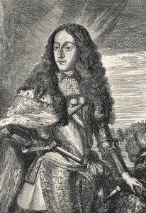 WILLIAM III. von Oranien (1650-1702). König von England, Schottland und Irland (1689-1702), aus dem Haus Nassau. Gravur von Artist Unknown