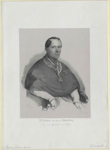 Wilhelm Baron Schneeburg zu Salthaus und Disk von Artist Unknown