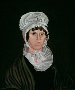 Frau in Schwarz