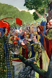 Ende gut, alles gut, Stück von William Shakespeare, ca. 1880 (Druck)