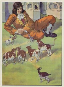 Illustration zu Gullivers Reisen von Jonathan Swift von Artus Scheiner