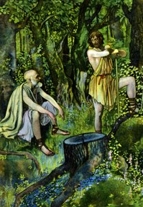 Timon von Athen, Stück von William Shakespeare, ca. 1880 (Druck)