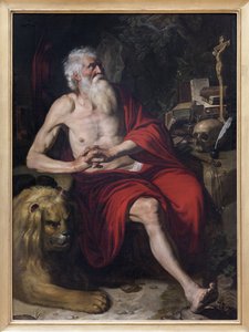 Der heilige Hieronymus beim Meditieren von Artus Wolfaerts or Wolffort