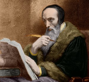 Porträt von Jean Calvin