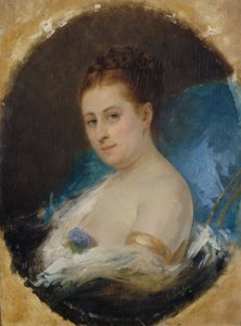 Porträt der Schauspielerin Adelaide Ristori 1822-1906, ca. 1857 von Ary Arnold Scheffer