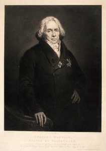 Charles Maurice Prinz de Talleyrand, veröffentlicht 1835 von Ary Scheffer