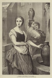 Margarete am Brunnen von Ary Scheffer