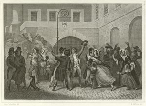 Moderate freigelassen von Ary Scheffer