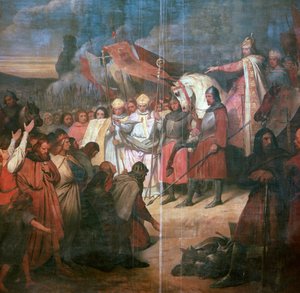 Gemälde von Karl dem Großen