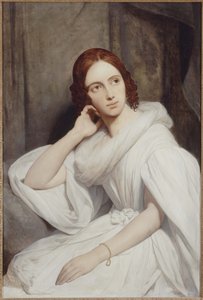 Porträt von Sophie Marin, Witwe des Generalleutnants Baudrand von Ary Scheffer