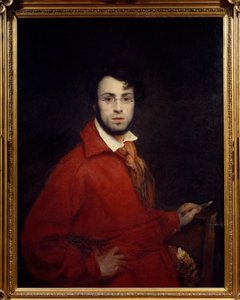 Selbstporträt. Gemälde von Ary Scheffer, 1830 von Ary Scheffer