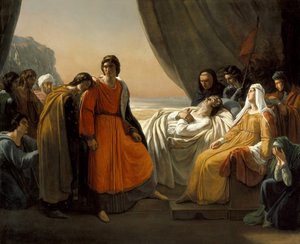 Der Tod des Heiligen Ludwig, um 1817