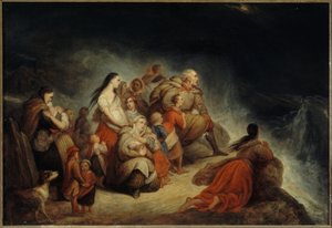 Der Sturm, ca. 1820 von Ary Scheffer