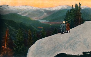 Blick vom Mount Rainier, ca. 1916 von Asahel Curtis