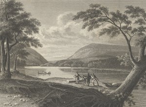 Delaware Water Gap, 1830 von Asher Brown Durand