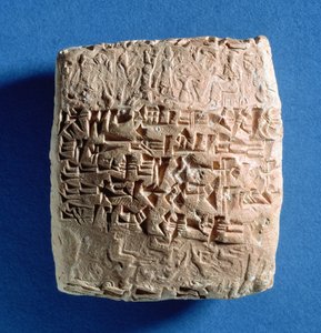 Tafel, die einen Getreideverkauf aufzeichnet, aus Kultepe, Türkei, assyrisch, 19. Jahrhundert v. Chr.