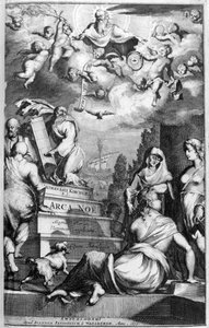 Frontispiz von Arca Noe, 1675