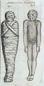 Mumien - in „Sphynx mystagoga“ von Athanase Kircher von Athanasius Kircher