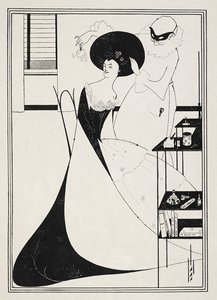 Illustration für Salome von Oscar Wilde von Aubrey (after) Beardsley