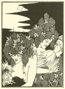 Die Falle des Weins von Aubrey (after) Beardsley