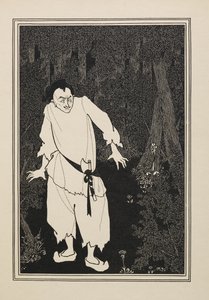 Ali Baba im Wald, aus einem Buch mit fünfzig Zeichnungen