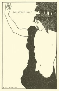 Ave atque Vale von Aubrey Beardsley