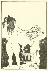 Buchplatte von Aubrey Beardsley