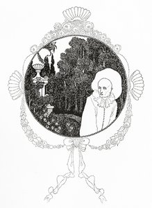 Cul-de-lampe, Illustration für Ernest Dowson