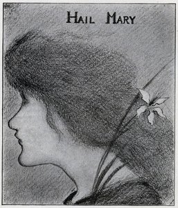 Ave Maria von Aubrey Beardsley