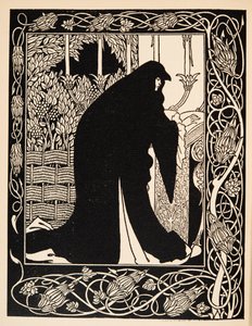 Wie Königin Guenever Nonne wurde von Aubrey Beardsley