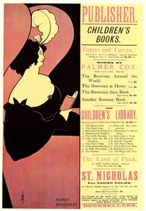 Verleger. Kinderbücher, 1894 von Aubrey Beardsley