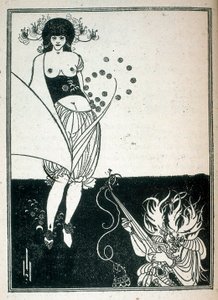 Salome, Illustration des Theaterstücks von Oscar Wilde