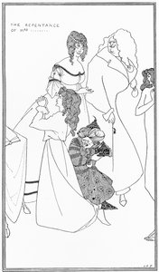 Die Reue von Mrs... von Aubrey Beardsley